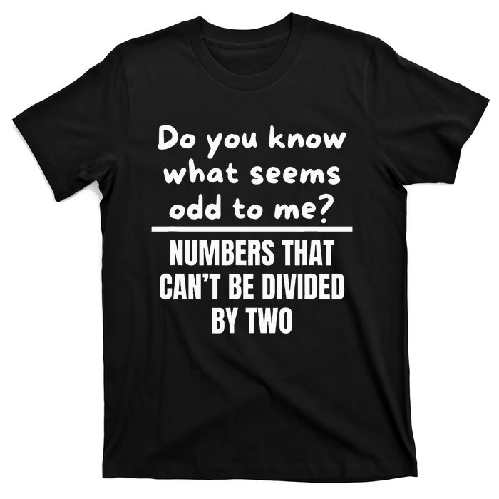 Funny Math Teacher Jokes T-Shirt