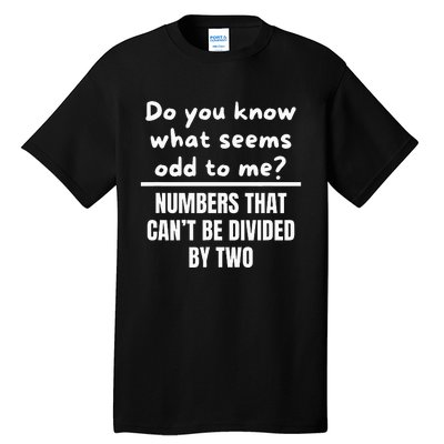 Funny Math Teacher Jokes Tall T-Shirt