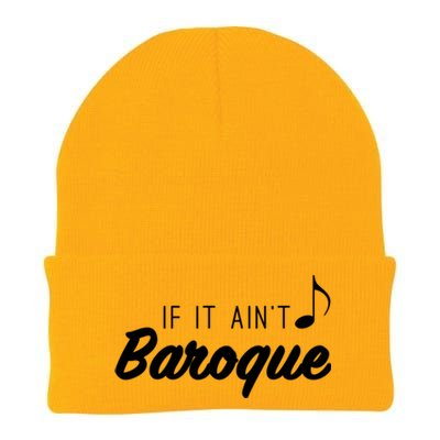 Funny Music Teacher Love Funny Baroque Classic Music Gift Cute Gift Knit Cap Winter Beanie