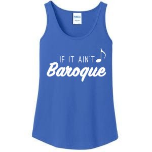 Funny Music Teacher Love Funny Baroque Classic Music Gift Cute Gift Ladies Essential Tank