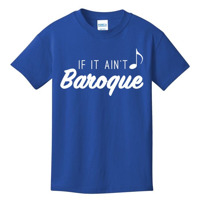 Funny Music Teacher Love Funny Baroque Classic Music Gift Cute Gift Kids T-Shirt