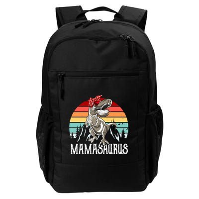 Funny Mamasaurus T Rex Dinosaur Mama Saurus Family Matching Gift Backpack