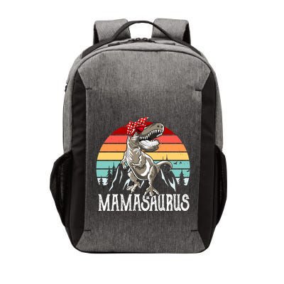 Funny Mamasaurus T Rex Dinosaur Mama Saurus Family Matching Gift Vector Backpack