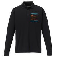 Funny Mechanic The Person Your Girl Calls When She Wants To Make Her Engine Roar Performance Long Sleeve Polo