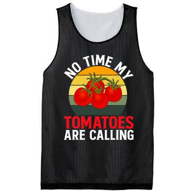 Funny My Tomato Calling Gardener Veggie Pun Tomatoes Foodie Mesh Reversible Basketball Jersey Tank