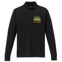 Follow Me To The Tiki Bar Funny Hawaiian Party Men Women Performance Long Sleeve Polo