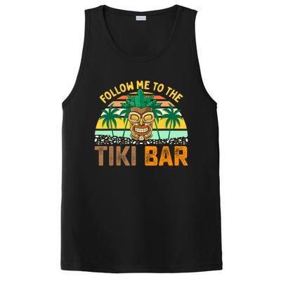 Follow Me To The Tiki Bar Funny Hawaiian Party Men Women PosiCharge Competitor Tank