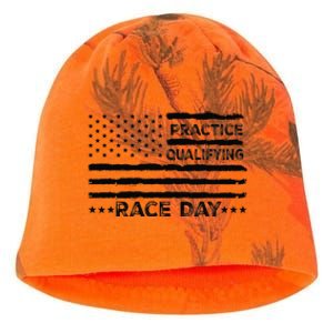 Funny Monday Tuesday Thursday Practice Qualifying Race Day (5) Kati - Camo Knit Beanie