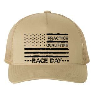 Funny Monday Tuesday Thursday Practice Qualifying Race Day (5) Yupoong Adult 5-Panel Trucker Hat