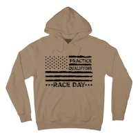 Funny Monday Tuesday Thursday Practice Qualifying Race Day (5) Hoodie