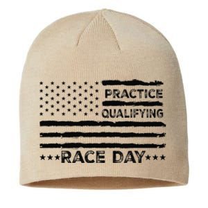 Funny Monday Tuesday Thursday Practice Qualifying Race Day (5) Sustainable Beanie