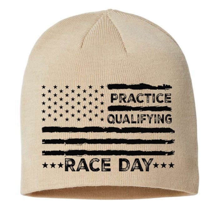 Funny Monday Tuesday Thursday Practice Qualifying Race Day (5) Sustainable Beanie