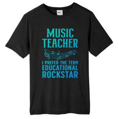 Funny Music Teacher Art Educational Rockstars Cute Gift Tall Fusion ChromaSoft Performance T-Shirt