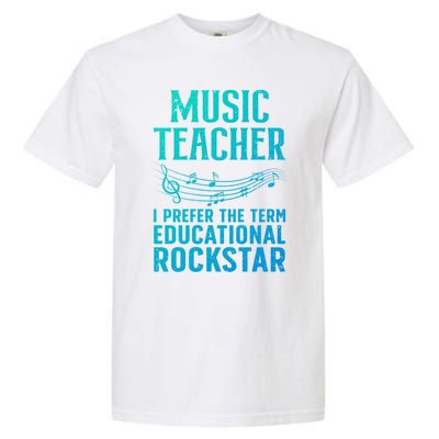 Funny Music Teacher Art Educational Rockstars Cute Gift Garment-Dyed Heavyweight T-Shirt