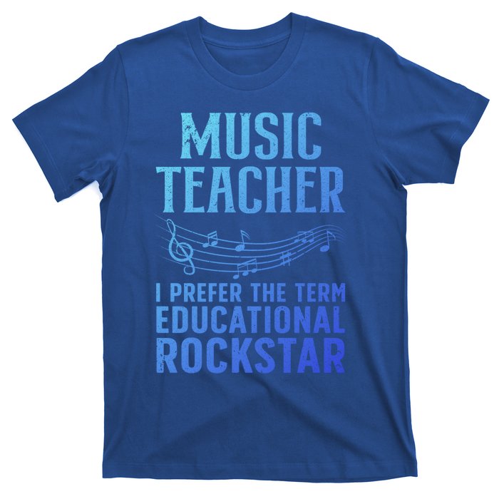 Funny Music Teacher Art Educational Rockstars Cute Gift T-Shirt