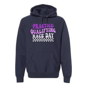 Funny Monday Tuesday Thursday Practice Qualifying Race Day (3) Premium Hoodie