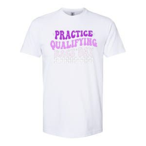 Funny Monday Tuesday Thursday Practice Qualifying Race Day (3) Softstyle CVC T-Shirt