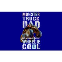 Funny Monster Truck Dad Like Normal Papa But Wheelie Cool Gift Bumper Sticker