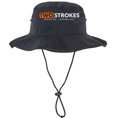 Funny Motocross Two Strokes Mixing Oil Ripping Soil Bucket Hat