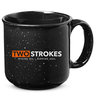 Funny Motocross Two Strokes Mixing Oil Ripping Soil 15oz Campfire Ceramic Mug