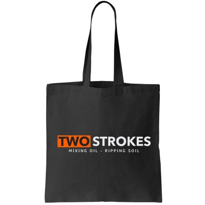 Funny Motocross Two Strokes Mixing Oil Ripping Soil Bag