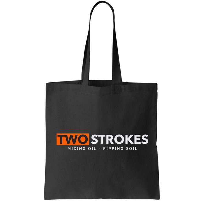 Funny Motocross Two Strokes Mixing Oil Ripping Soil Bag
