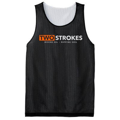 Funny Motocross Two Strokes Mixing Oil Ripping Soil Mesh Reversible Basketball Jersey Tank