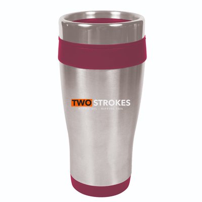 Funny Motocross Two Strokes Mixing Oil Ripping Soil 16oz Travel Tumbler