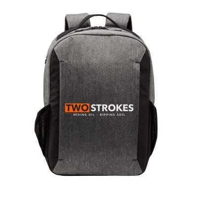 Funny Motocross Two Strokes Mixing Oil Ripping Soil Vector Backpack