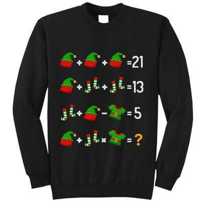 Funny Math Teacher Order Of Operations Quiz Xmas Sweatshirt