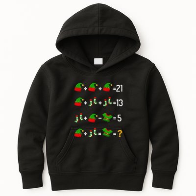 Funny Math Teacher Order Of Operations Quiz Xmas Kids Hoodie