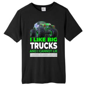 Funny Monster Truck I Like Big Trucks For Adults Tall Fusion ChromaSoft Performance T-Shirt