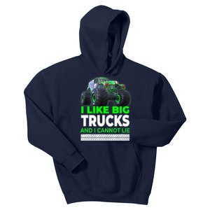 Funny Monster Truck I Like Big Trucks For Adults Kids Hoodie