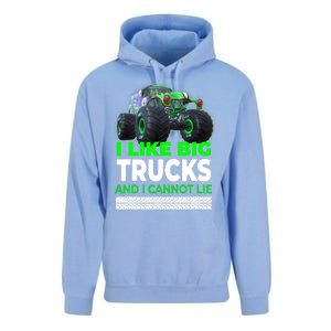 Funny Monster Truck I Like Big Trucks For Adults Unisex Surf Hoodie