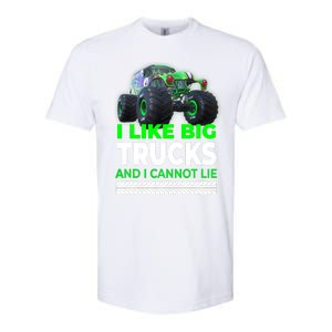 Funny Monster Truck I Like Big Trucks For Adults Softstyle CVC T-Shirt