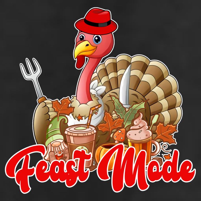 Feast Mode Turkey Thanksgiving Holiday Adult Drive Performance Visor