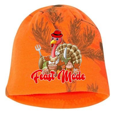 Feast Mode Turkey Thanksgiving Holiday Kati - Camo Knit Beanie