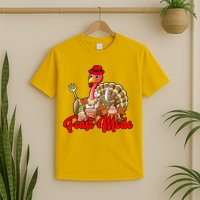 Feast Mode Turkey Thanksgiving Holiday T-Shirt