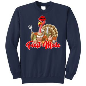 Feast Mode Turkey Thanksgiving Holiday Sweatshirt