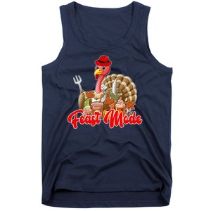 Feast Mode Turkey Thanksgiving Holiday Tank Top