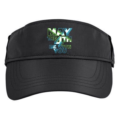 Funny May The 4th Be With You Adult Drive Performance Visor