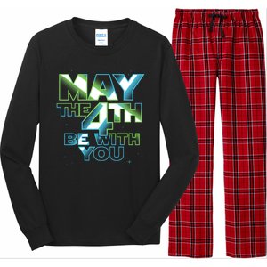 Funny May The 4th Be With You Long Sleeve Pajama Set