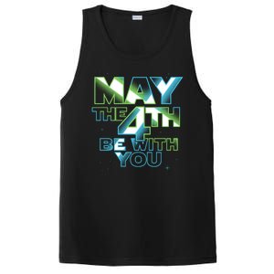 Funny May The 4th Be With You PosiCharge Competitor Tank