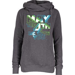 Funny May The 4th Be With You Womens Funnel Neck Pullover Hood