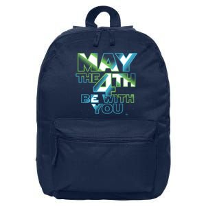 Funny May The 4th Be With You 16 in Basic Backpack