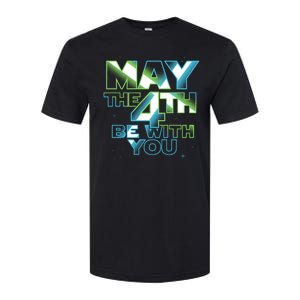 Funny May The 4th Be With You Softstyle CVC T-Shirt