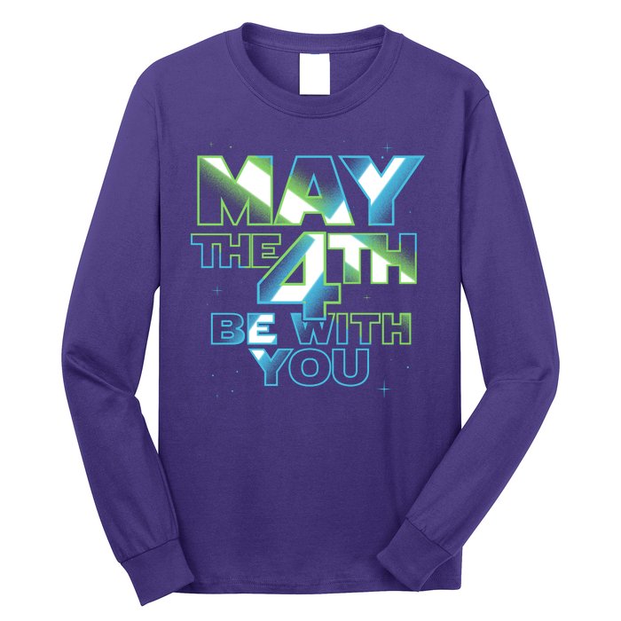 Funny May The 4th Be With You Long Sleeve Shirt