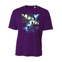 Funny May The 4th Be With You Performance Sprint T-Shirt