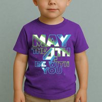 Funny May The 4th Be With You Toddler T-Shirt