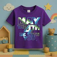 Funny May The 4th Be With You Toddler T-Shirt